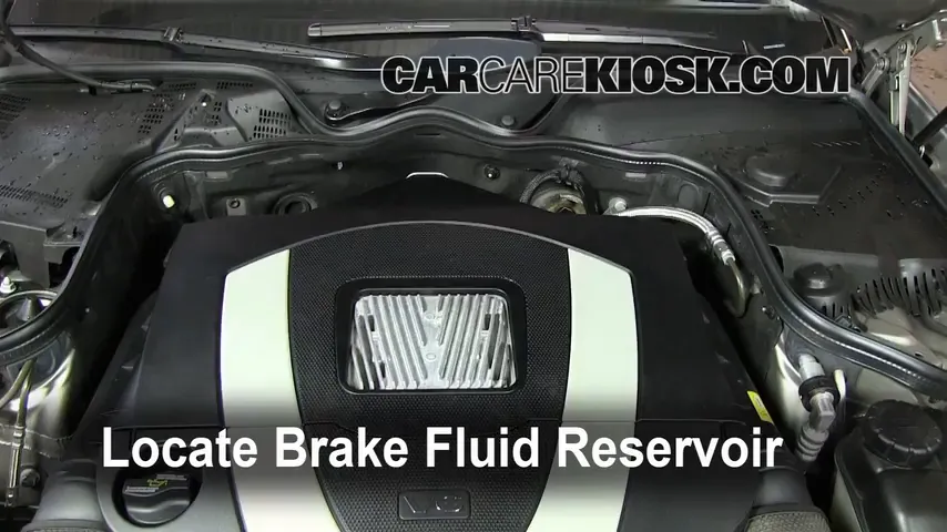 2008 Mercedes-Benz E350 4Matic 3.5L V6 Sedan Brake Fluid